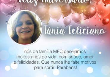 Parabéns, Tânia Feliciano!