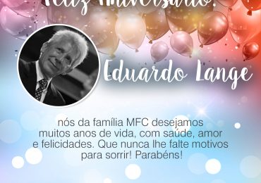 Parabéns,  Eduardo Lange!