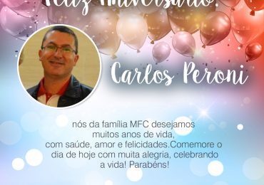 Parabéns, Carlos Peroni!
