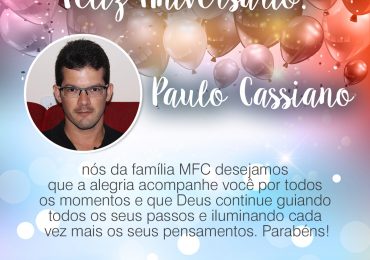 Parabéns, Paulo Cassiano!