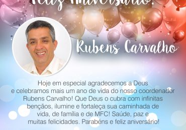 Parabéns, Rubens Carvalho!