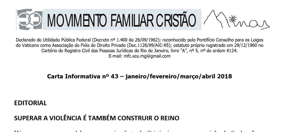 MFC Minas Gerais: Carta Informativa nº 43