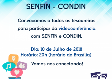 Convocação Reunião SENFIN e CONDIN