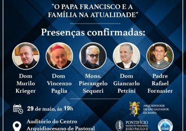 Noite de Debate: “O Papa Francisco e a família na atualidade”
