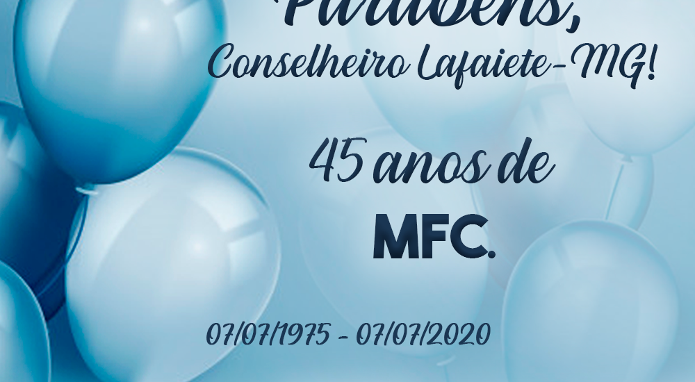 MFC Conselheiro Lafaiete: 45 anos