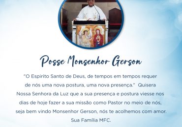 MFC Vitória da Conquista: Posse do Monsenhor Gerson