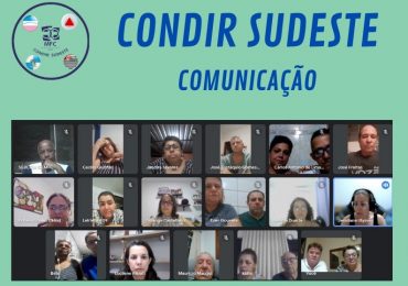 Condir Sudeste: Reunião de Comunicação