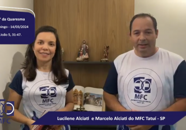 MFC Nacional: Reflexão do Evangelho por um MFCista 28