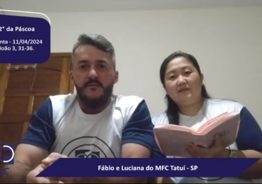 MFC Nacional: Reflexão do Evangelho por um MFCista 33