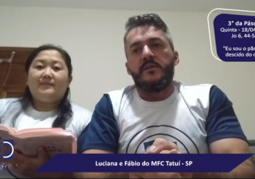 MFC Nacional: Reflexão do Evangelho por um MFCista 34