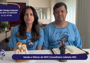 MFC Nacional: Reflexão do Evangelho por um MFCista 60