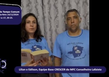 MFC Nacional: Reflexão do Evangelho por um MFCista 64