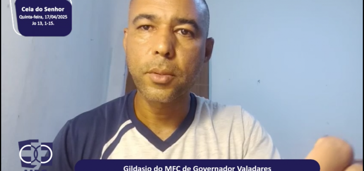 MFC Nacional: 86ª Reflexão do Evangelho por um MFCista