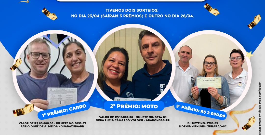 MFC Nacional: Vencedores da Ação entre Amigos MFC