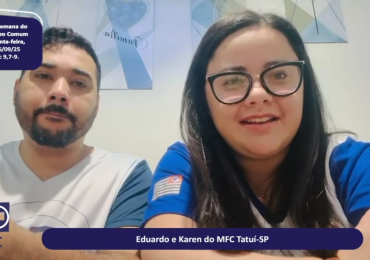 MFC Nacional: 107ª Reflexão do Evangelho por um MFCista