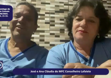 MFC Nacional: 110ª Leitura do Evangelho