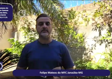 MFC Nacional: 108ª Reflexão do Evangelho por um MFCista