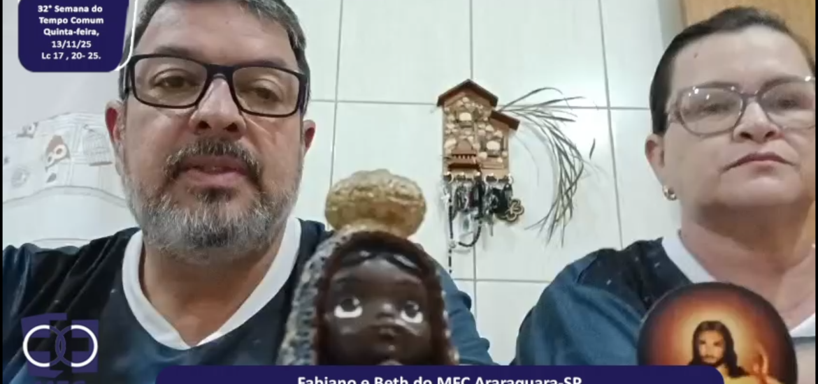 MFC Nacional: 114ª Reflexão do Evangelho por um MFCista