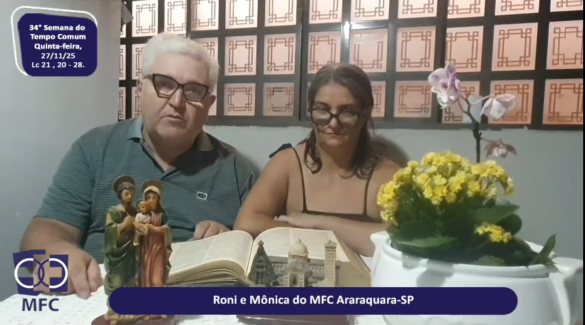 MFC Nacional: 116ª Reflexão do Evangelho por um MFCista