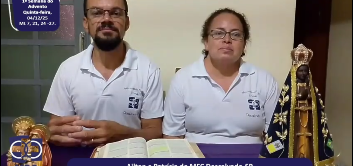 MFC Nacional: 117ª Reflexão do Evangelho por um MFCista