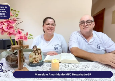 MFC Nacional: 119ª Reflexão do Evangelho por um MFCista