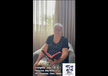 MFC Nacional: 1ª leitura e reflexão do Evangelho de 2026: João 1, 29 – 34
