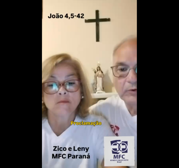 MFC Nacional: 7ª leitura e reflexão do Evangelho de 2026