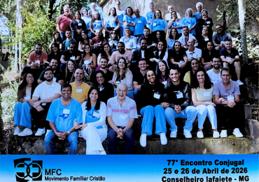 MFC Conselheiro Lafaiete: 77º Encontro Conjugal do MFC